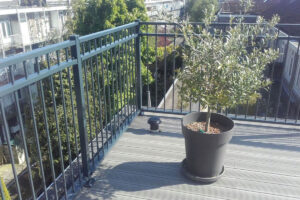 Balkongelander aus stahl nach mass