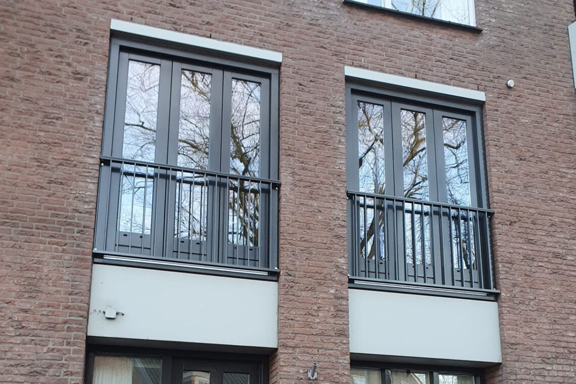 Französischer Balkon aus Aluminium
