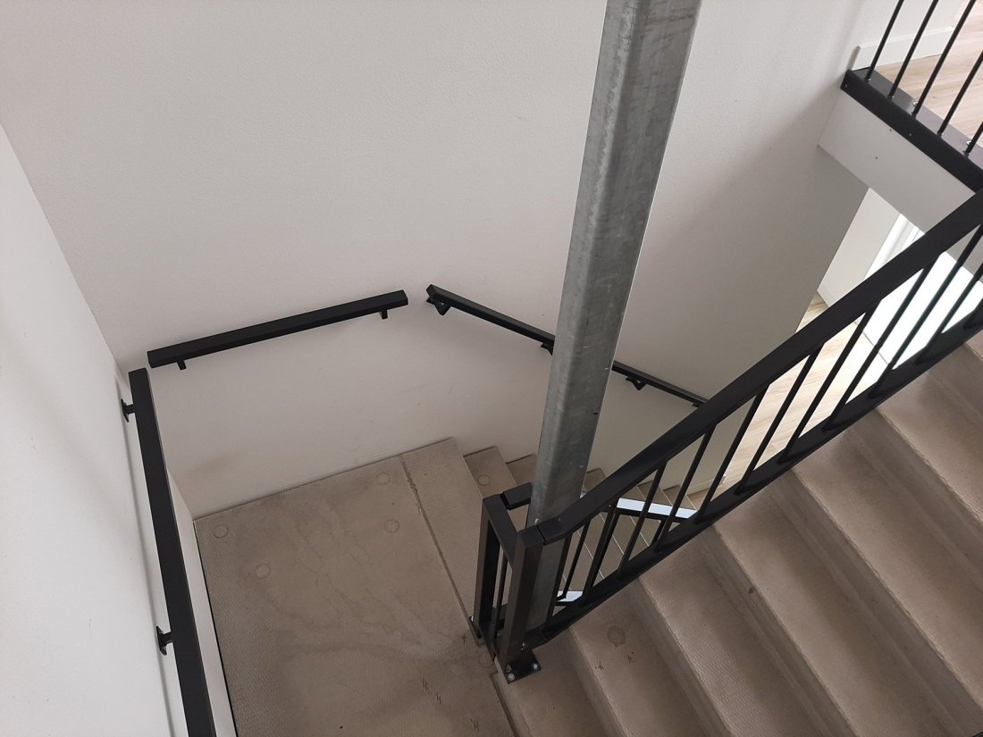 Treppengeländer aus Stahl