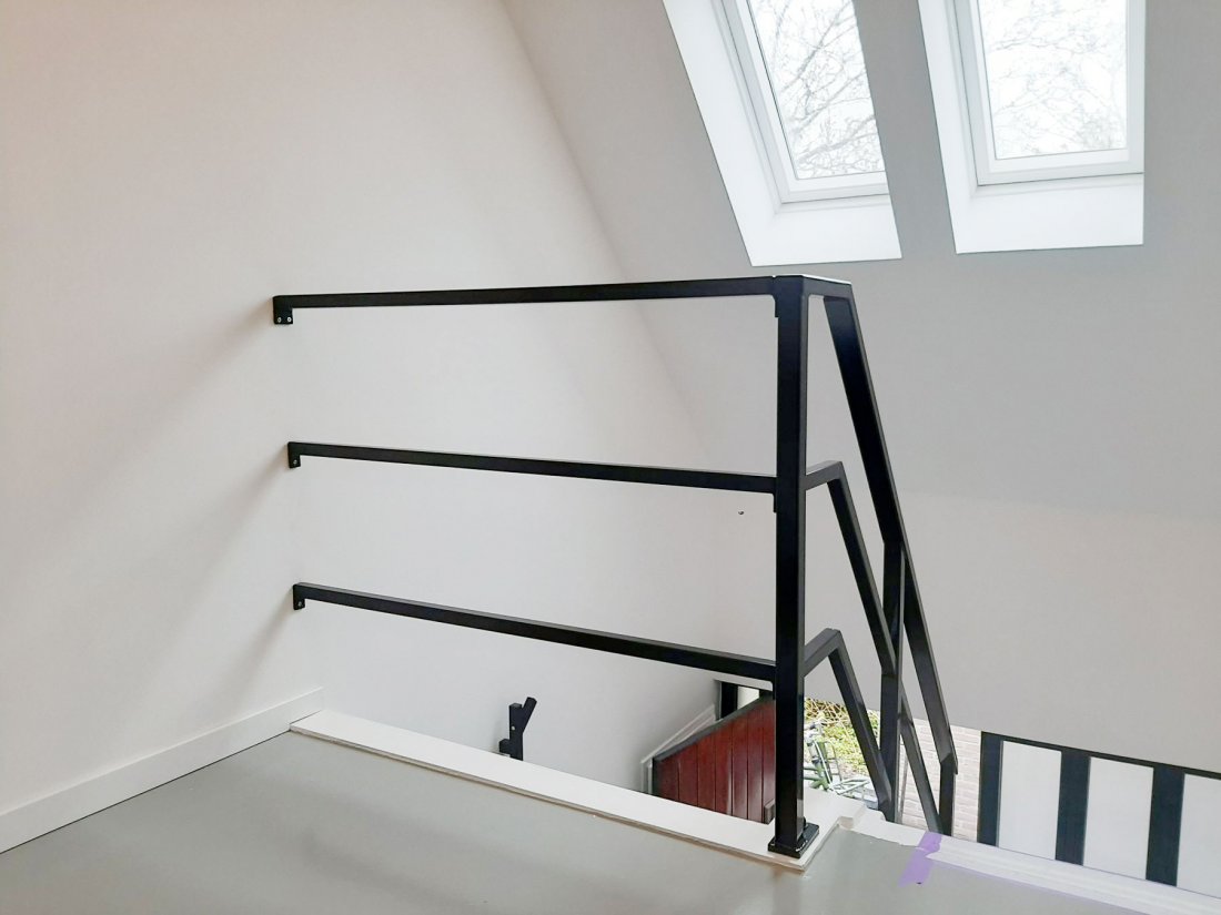 Treppengeländer aus Stahl