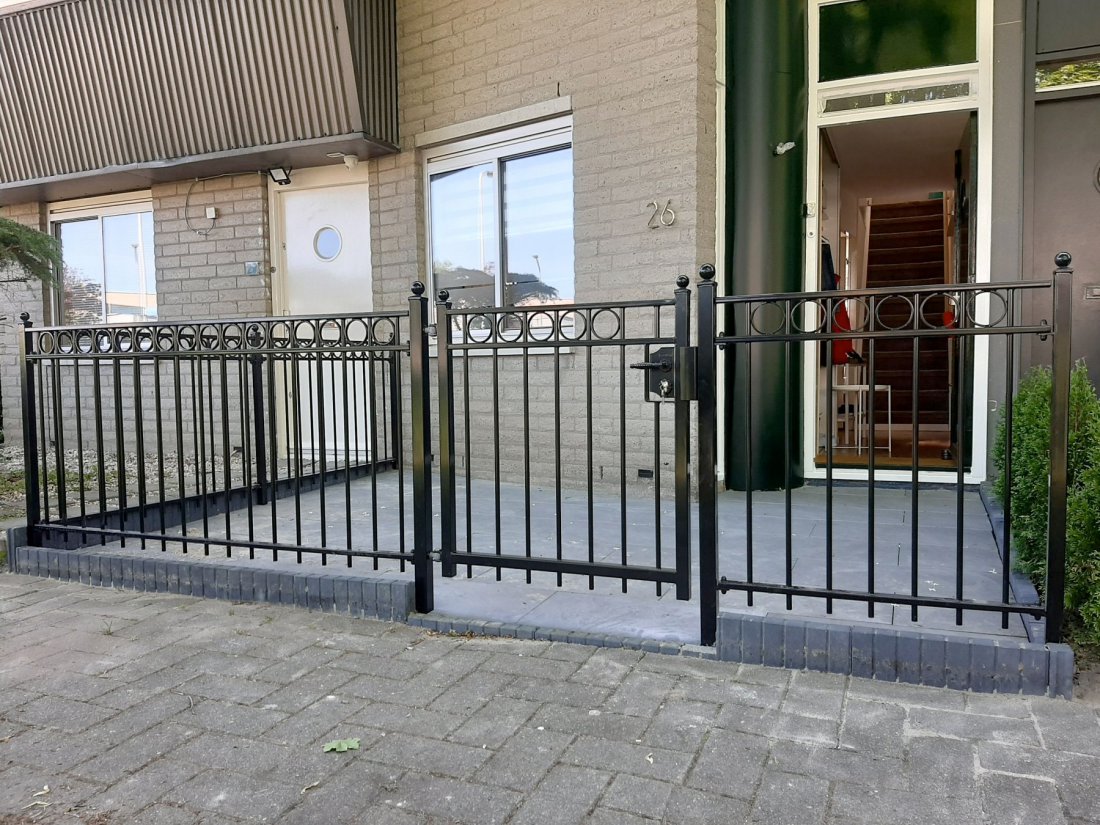 Tor aus Stahl
